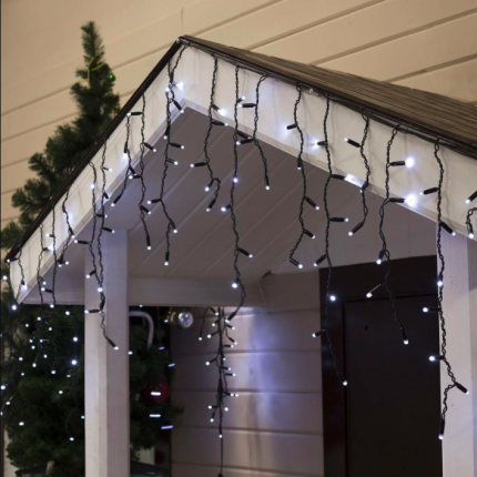 Гірлянда Бахрома Конус LED Рубін LED